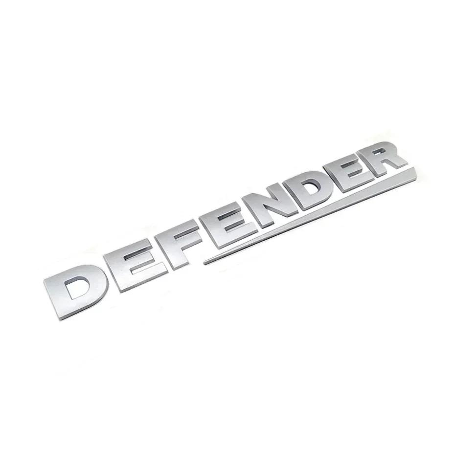 ABS Car Tail Letters Emblem Trunk Badge Stickers for Land Rover Defender Logo EVOQUE Discovery Range Rover Freelander XS3