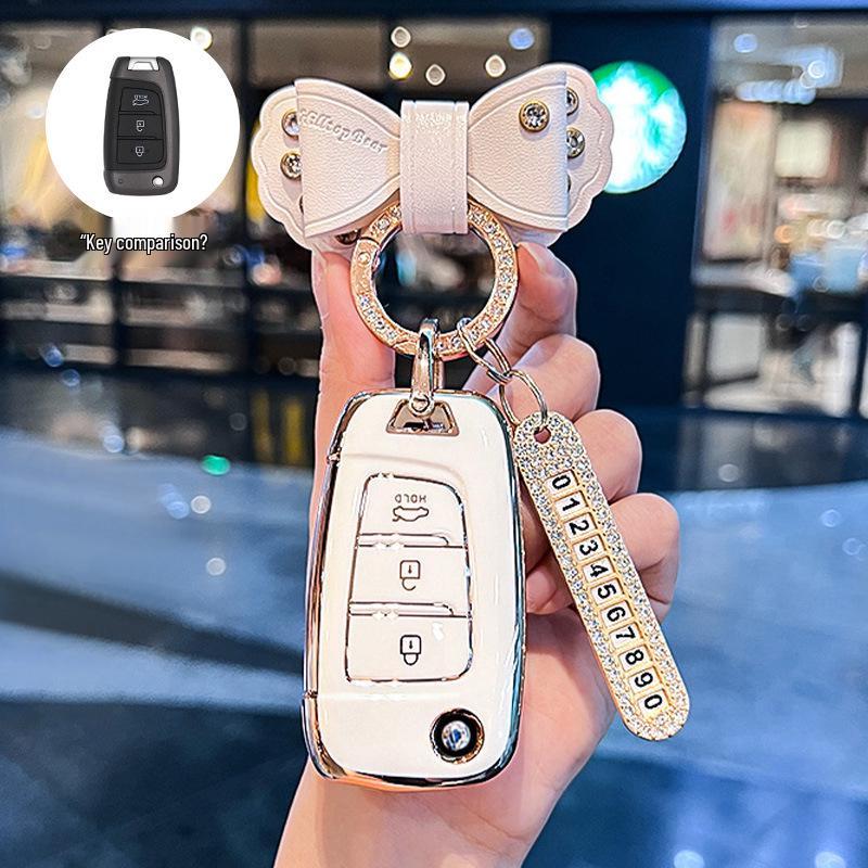 Hyundai Key Case for Ix35, Langdong, Mingtu, Lingdong, Elantra, Yue Dong, Ix25, Reina, Festiva