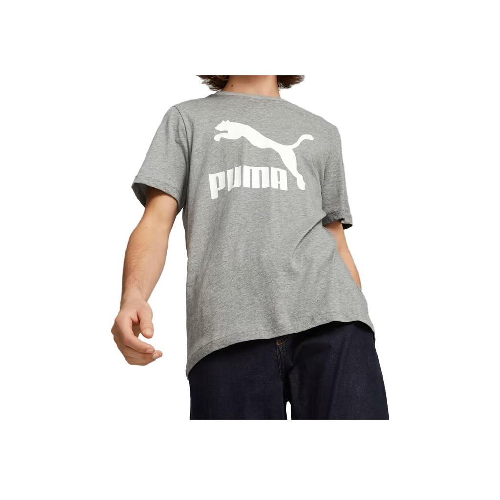Puma Casual Versatile Short Sleeve T-Shirt Men Tops 530088-03