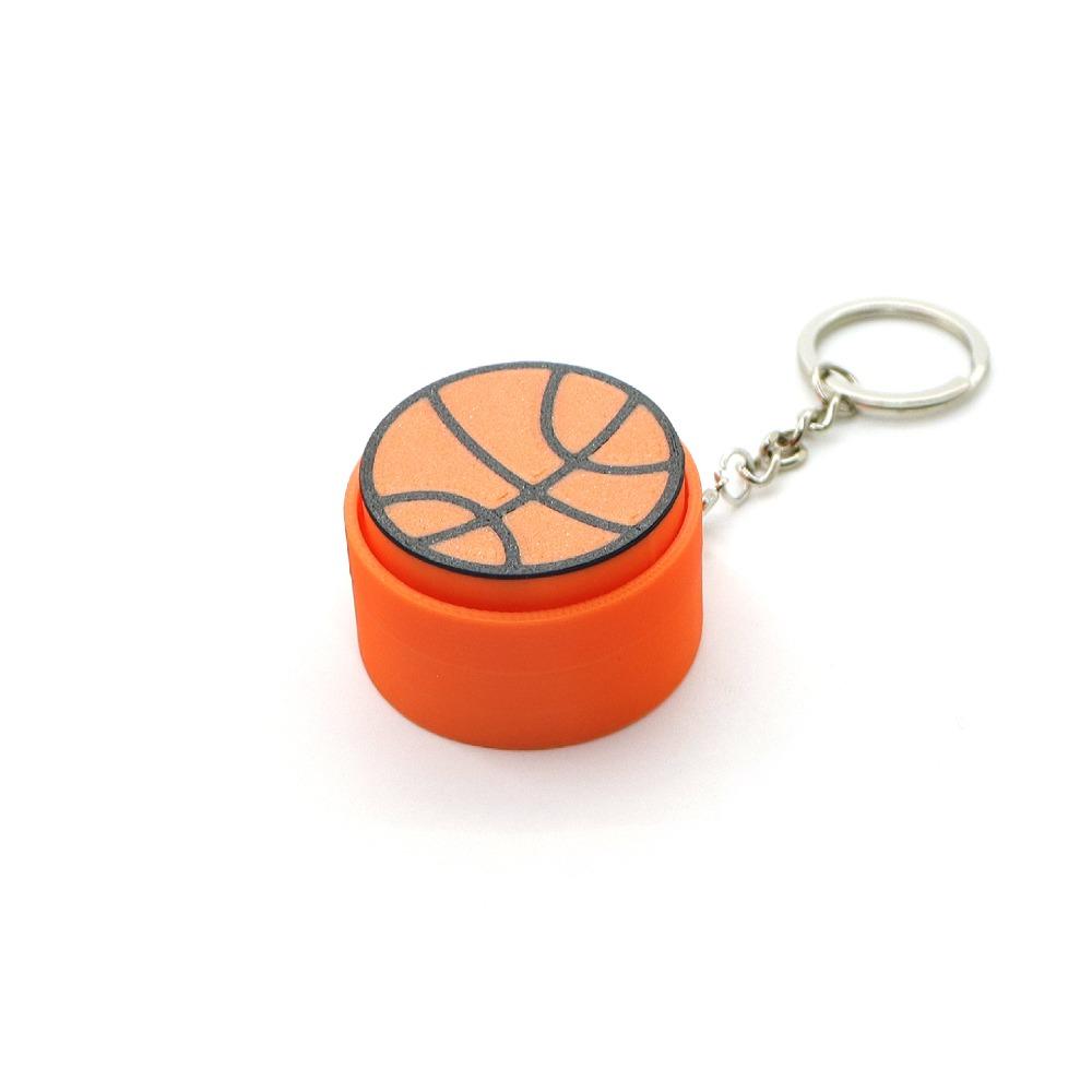 

Ball Keyboard Keychain Fidget Toys Push Bubble Stress Relief Sensory Toys Basketball Football Keyboard Clicker For Kids Adults