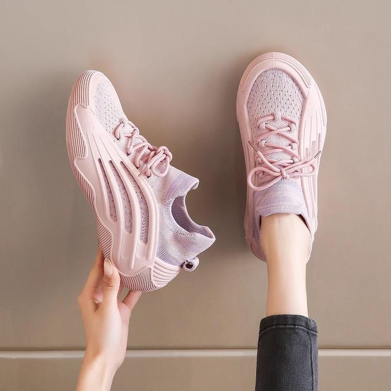 Women's Casual Sneakers 2025 Spring Summer Mesh Soft Sole Comfortable Women Outdoor Casual Shoes Platform Shoes Zapatos De Mujer