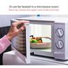Adult Student Lunch Box Silicone Vent Plug Compartment Separation Lunch Box