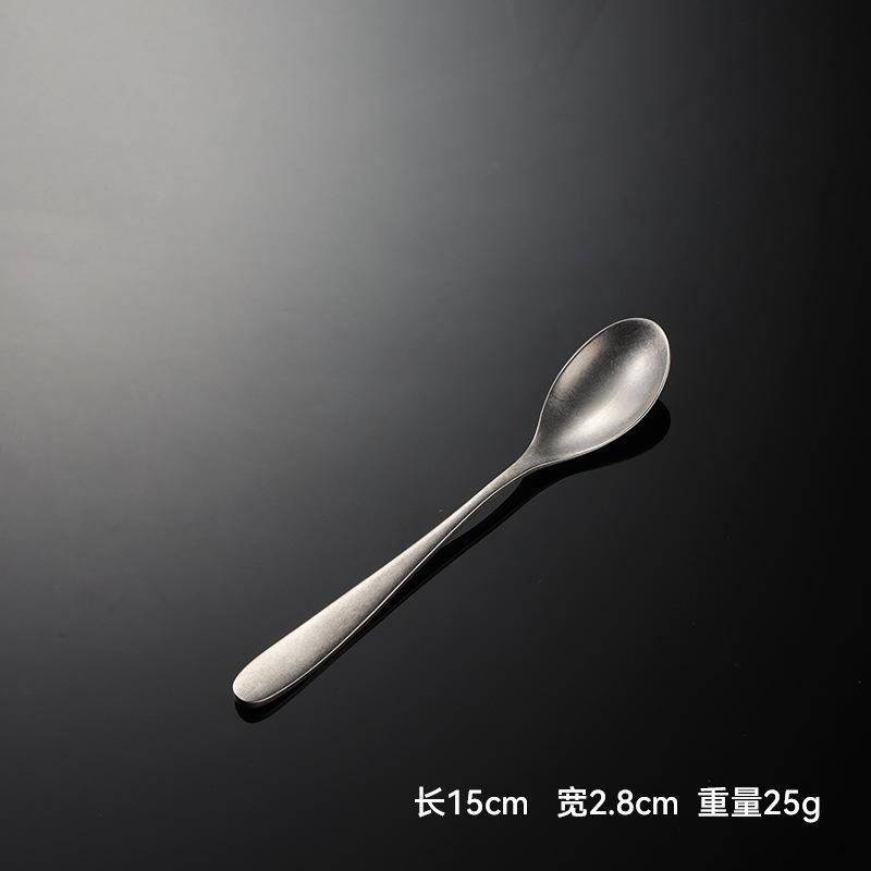 

Столовые приборы из нержавеющей стали Snow Peak, набор вилок и ножей в стиле ретро, столовые приборы в западном стиле, матовый сервиз для кухни, аксессуары для ужина