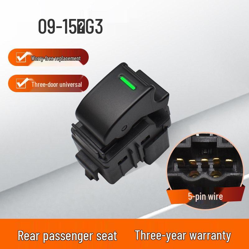 BYD F3 Window Lifter Switch: Left Front & Rear Door Button Assembly, F3R/L3 Accessories