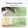 ASK JUNIOR Girls' Hanfu Style Short Sleeve Summer Dress