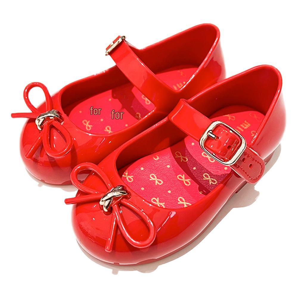 

MINIDD Summer Children s Jelly Sandals for Girls - Princess Style Size 6 - Inner Length 132mm