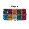 Medium Blade Type Automobile Fuse Combination Fuse Set Automobile with Box Clip