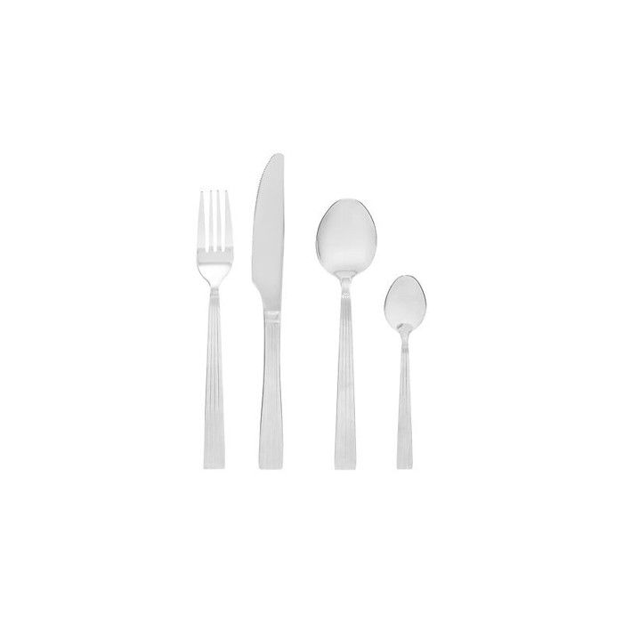 Ménagère 24 pièces Inox "Alix" Secret de gourmet - -