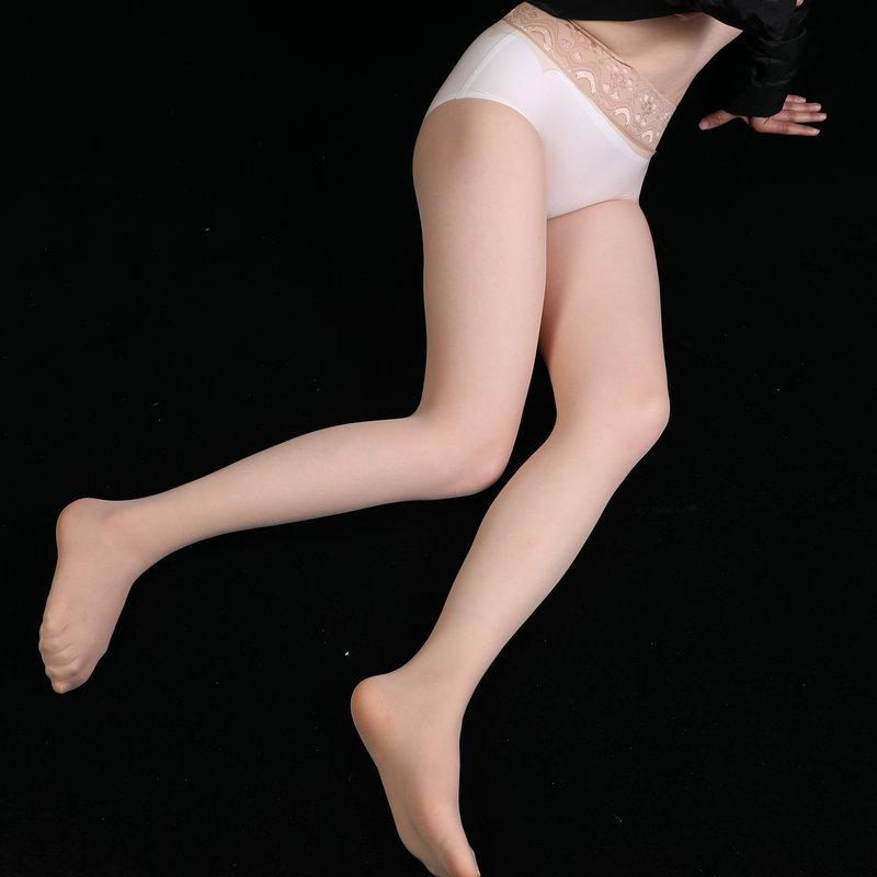 Women Ultra-Thin Stockings Sexy Seamless Pantyhose 8D Velvet Crotch See-Through Sockings Transparent Invisible Pantyhose