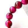 Pink Tiger Eye Tiger Eye Natural Power Inner [GOLD STONE] Bracelet, 10mm, Stone, Stone, Stone, Circumference Approx. 17.5cm