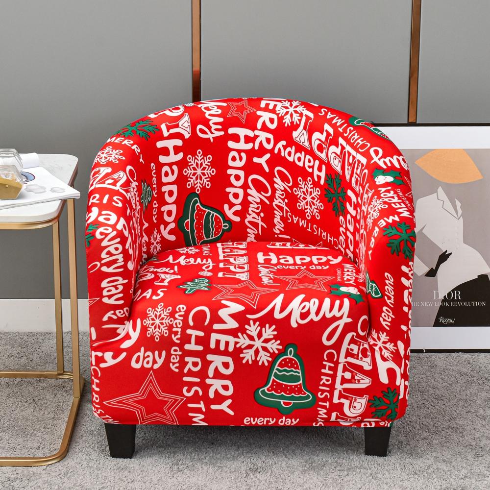 Elastic Club Chair Covers For Armchairs Stretch Sofa Slipcovers Removable Sofa Couch Cover For Bar Counter Living Room Reception