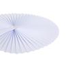 White Folding Paper Fans Heart Shaped Assortment With Plastic Handle For Diy Wedding Favor Party Bag Filler