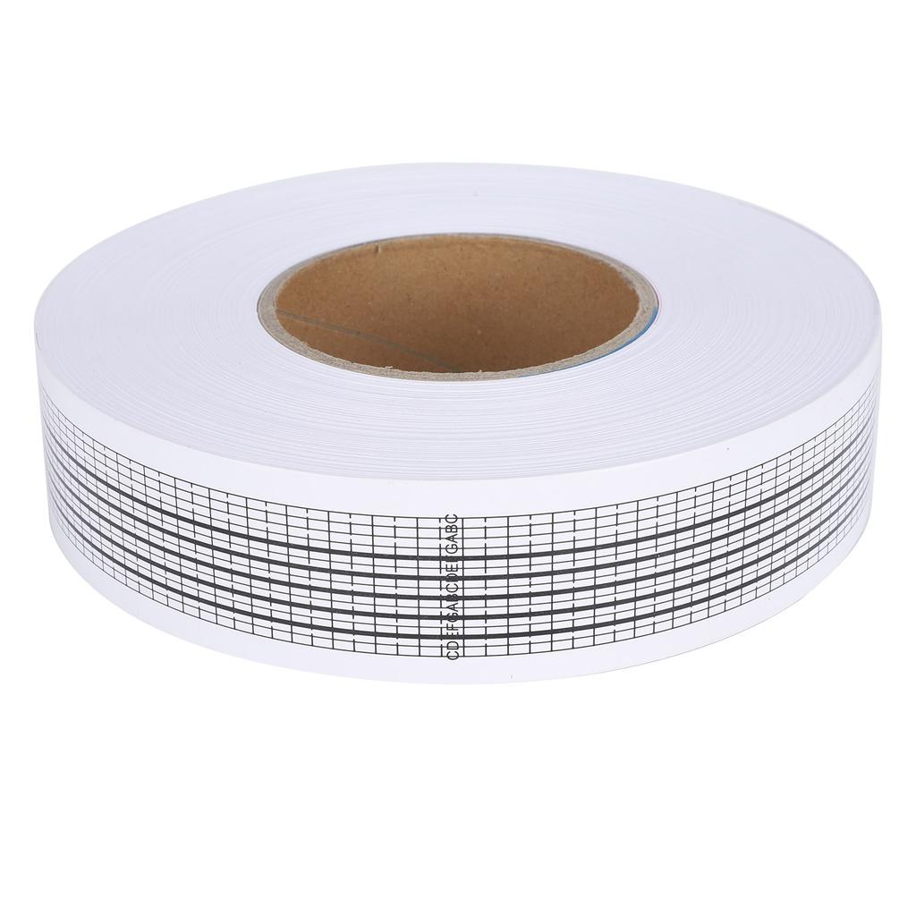 50m Blank Music Box Paper Strip DIY Compose HandCranked Music Box Paper Strips