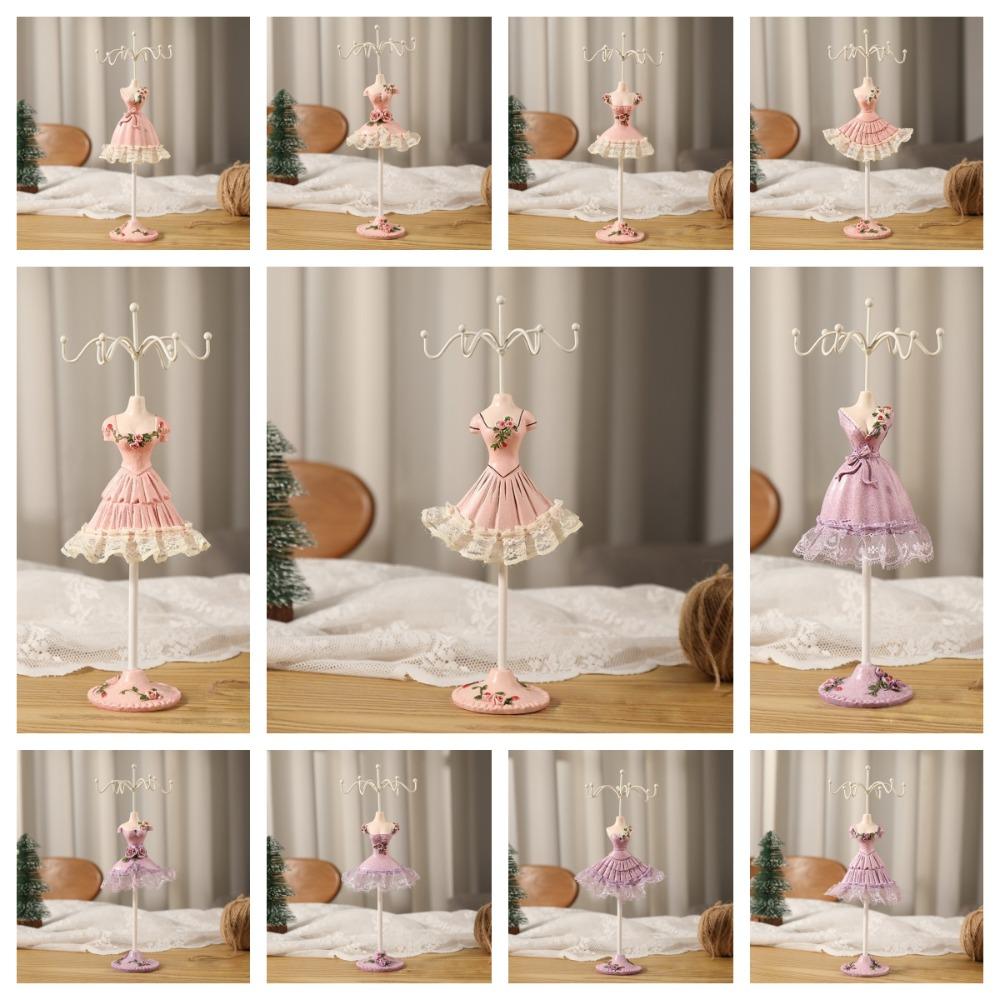 Organizer Rack Necklace Mannequin Display Stand Princess Earrings Rack Stand Display  Jewelry Store
