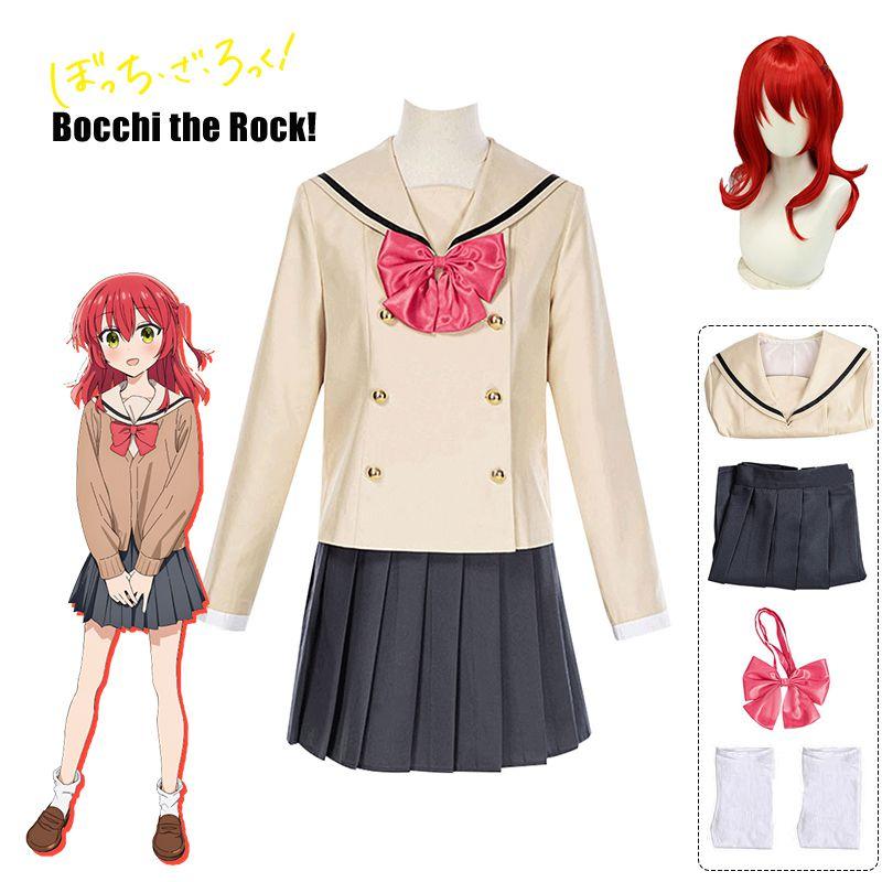 Stunning Bocchi The Rock! Kita Ikuyo Cosplay Costume Outfit