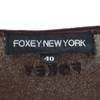 FOXEY NEW YORK made in Japan Velor Jacket Setup 40/38 Brown Men's Used