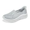Skechers Modern DLux Comfortable Breathable Casual Shoes Women Shoes Light-Gray 158858-LGY