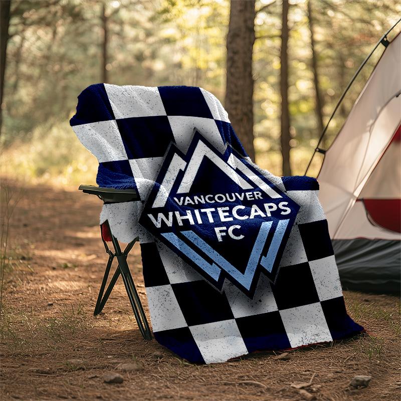 1pc Football Team (38) Theme Blanket - Digital Print, Polyester, Cozy for All Seasons, Perfect for Outdoor, Camping, and Travel