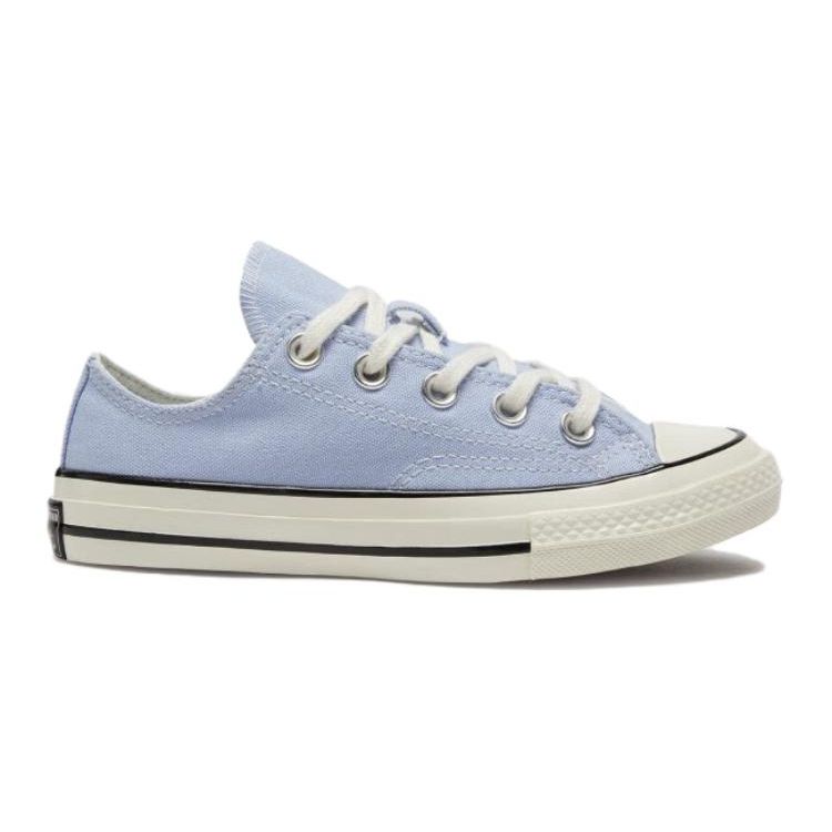 Converse Chuck 70 Comfortable Versatile Shock Absorption Low Top Kids Canvas Shoes Purple Kids sneaker A06894C