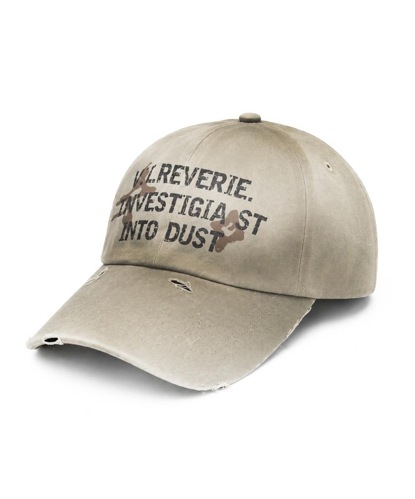NOT4NERD Dust Oil Washed 5-Panel Cap - Beige