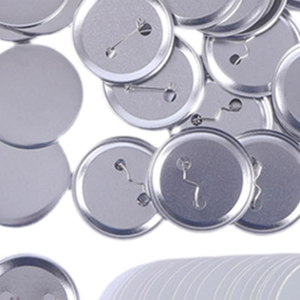 100 Pieces Accessories for Making Badges, Parts for Button Makers, Gift Ideas