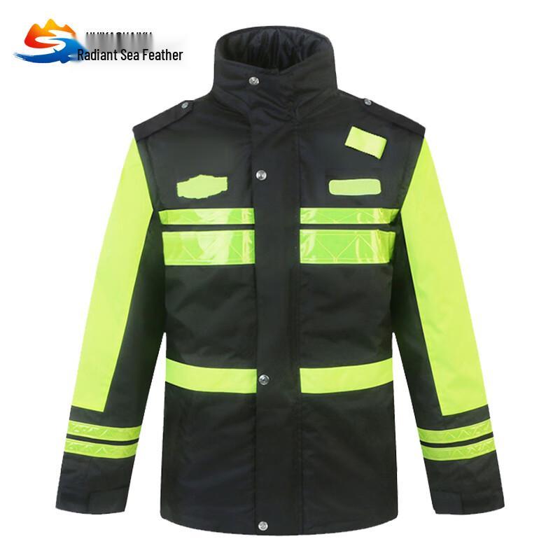Reflective Waterproof Padded Safety Rain Gear