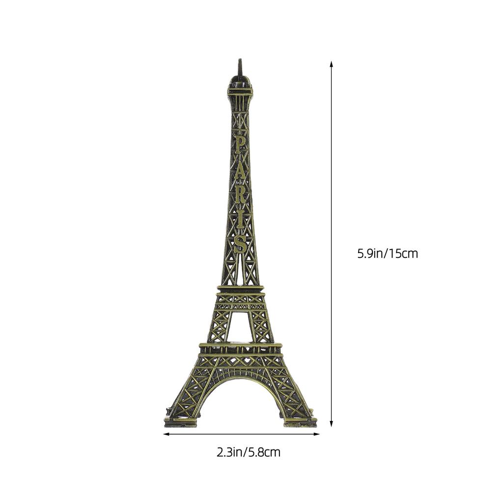 Eiffel Tower Decoration Metal Iron Lifelike Home Decor Photography Prop Table Party Souvenirs Eiffel Tower Decoration