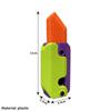 Push Card 3D Gravity Carrot Toy Gravity 3D Printing Gravity Carrot Toy  Halloween Toys