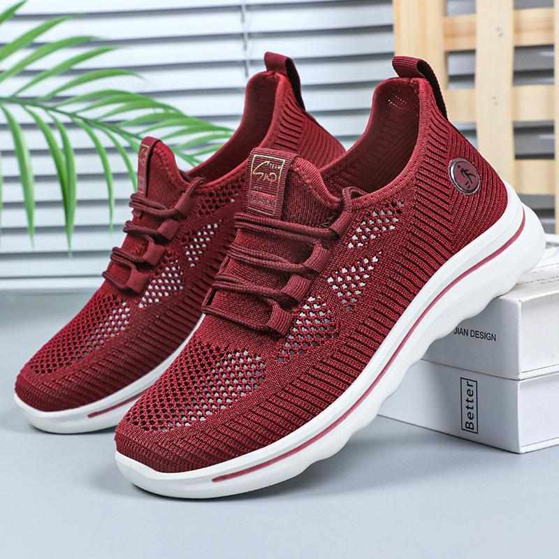 Shoes women's breathable mesh shoes comfortable walking shoes soft sole not tired feet casual shoes versatile fashion sports shoes women's shoes