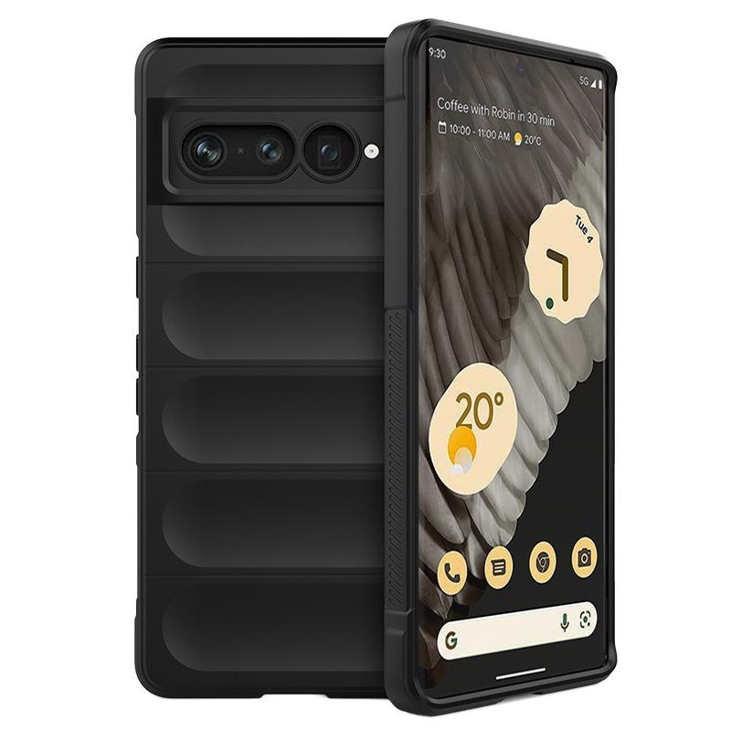 For Google Pixel 10 9 9A 8 8A 7 Pro 7A 6A Anti-Slip Bump TPU Armor Skin Full Protection Camera Shell Shockproof Cover Fundas
