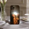 Beautiful K-Kendall J-Jenner Model Phone Case For iPhone 17pro,16,15,14,13,12,11 Plus,Pro Max,XS,Soft Silicone Black Cover