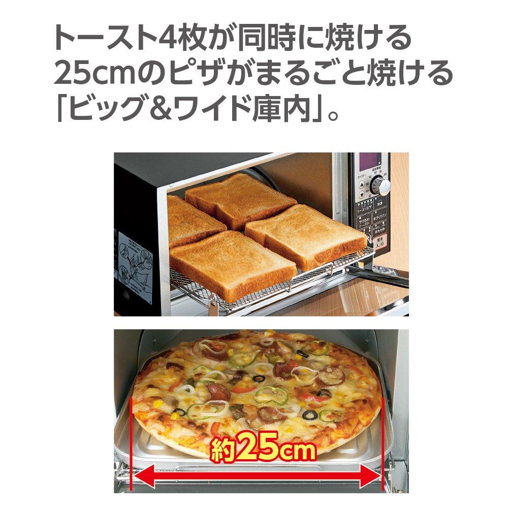 Zojirushi Toaster Oven Toaster Brown Club Temperature Adjustment 4 Size Approximately X X Bordeaux 80℃~250℃ Function, Pieces, 39.5 34.5 22.5cm,