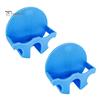 Blue Sun Visor Clamp 1/2Pcs Car Bracket Plastic Mobile Interior Accessory Phone Holder Easy Installation Non-Slip Clip