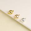 14k Gold-Filled Magnetic Ball Clasp for DIY Jewelry: Round Closure for Bracelets, Necklaces, and Hand Chains
