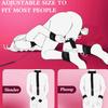 Hand Leg Restraint Collar Leash Handcuffs Leg Cuff Eye Blinder Sex Toy Set Backhandcuff Neck Leashes Silky Eye Patch