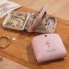 [HF]New 1Pc Portable Luxury Jewelry Bag Small Travel Organizer With Compartments Waterproof Pouch For Earrings Bracelets Rings