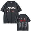 Rock Band Kmfdm Tour 97 Graphic T Shirts Unisex Women Vintage Gothic Punk Tshirt Unsiex Pure Cotton Casual Oversized Short Sleeve