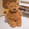Cartoon Barcelona Bear Doll Brown Clothes Teddy Bear Plush Toy Doll Children's Pillow Doll Gift