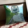 Anime RRobot DDreams Cushion Cover Reversible Soft Durable Pillow Cover Home  Car MultiScene Use for Daily Comfort