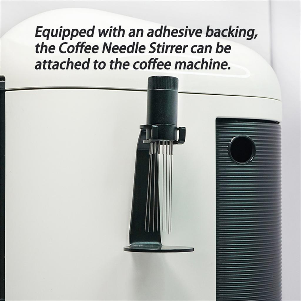 Efficient Coffee Ground Distributor Espresso Stirrer Tool Portable Espresso Powder Dispenser for Home and Cafe Use