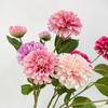 Large Head Chrysanthemum Silk Flower Lifelike Artificial Dahlia Flower For Home Wedding Decor Birthday Party Bedroom Decoration