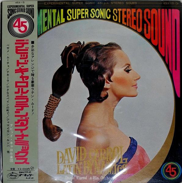Виниловая пластинка DAVID CARROLL Latin Dynamics 45X15 MERCURY FRANCE Япония Латинская б/у