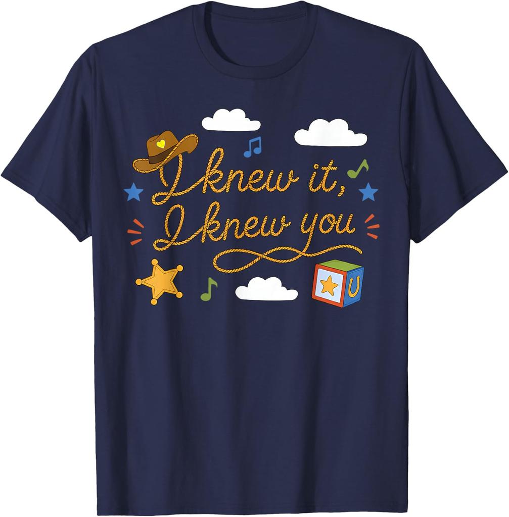 I Knew It I Knew You Funny Western Cowgirl Retro Unisex T-Shirt