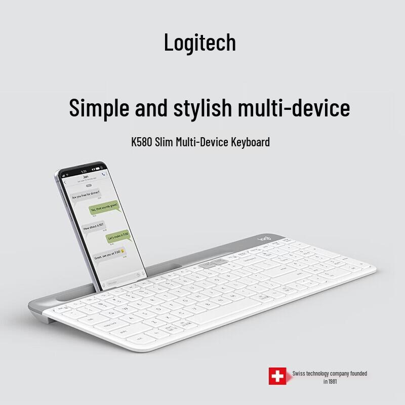 Logitech K580 Slim Multi-Device Wireless Bluetooth Keyboard