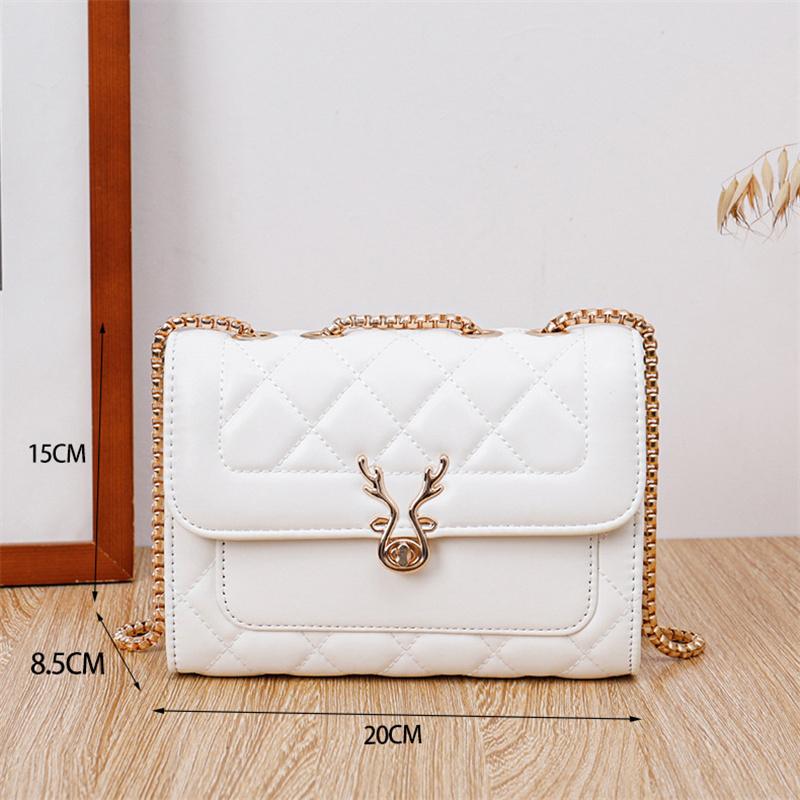 Crossbody Bags for Women PU Leather Purses Shoulder Bag Retro Classic Sheep Pattern Clutch Shoulder HandBag
