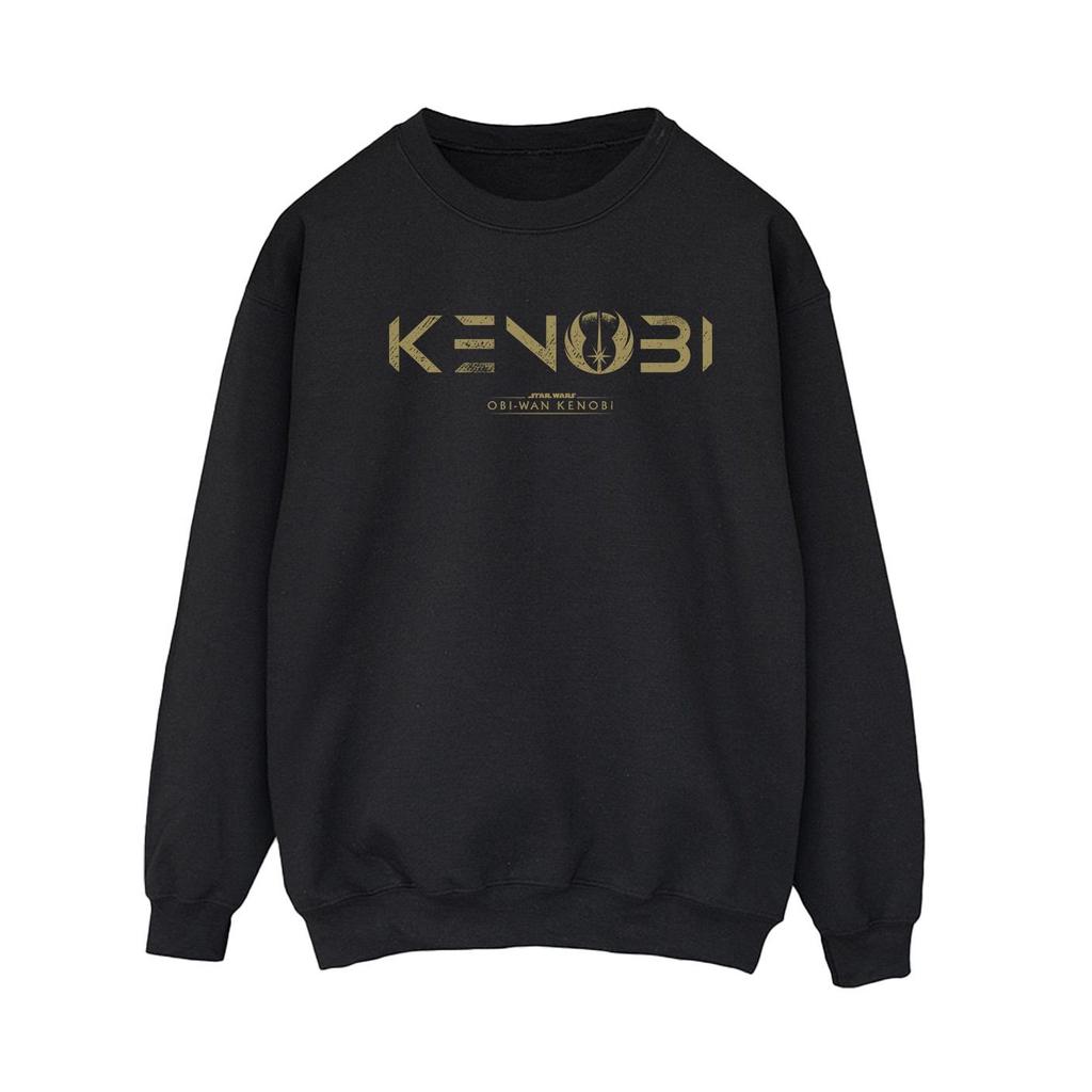 STAR WARS Womens/Ladies Obi-Wan Kenobi Logo Sweatshirt