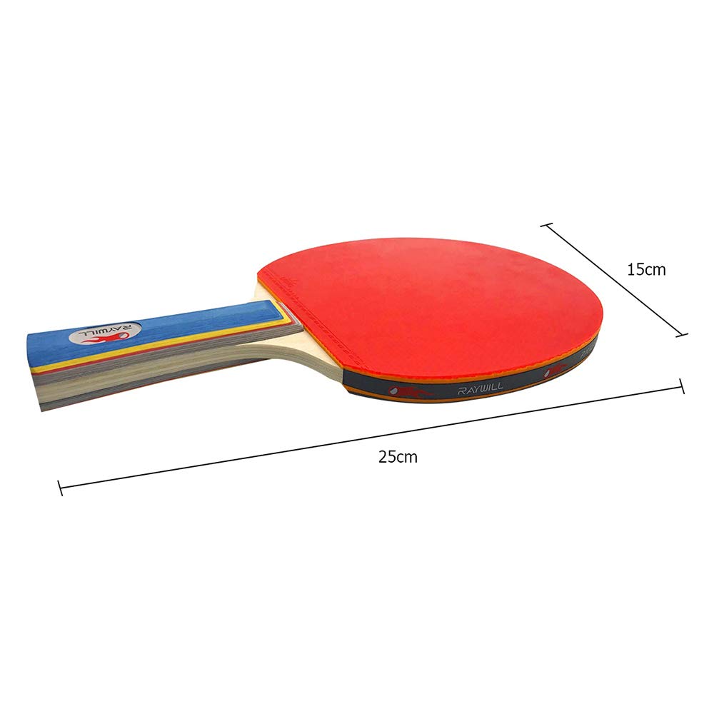 Portable Table Tennis 2 3 Ping Pong Table Tennis Set with Storage Easy To Use Racket, Rackets, Balls, Bag, (Set) (Racket)