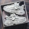 Spring New Men's Shoes New Running Shoes Breathable Shoes Casual Shoes Trend Old Dirty