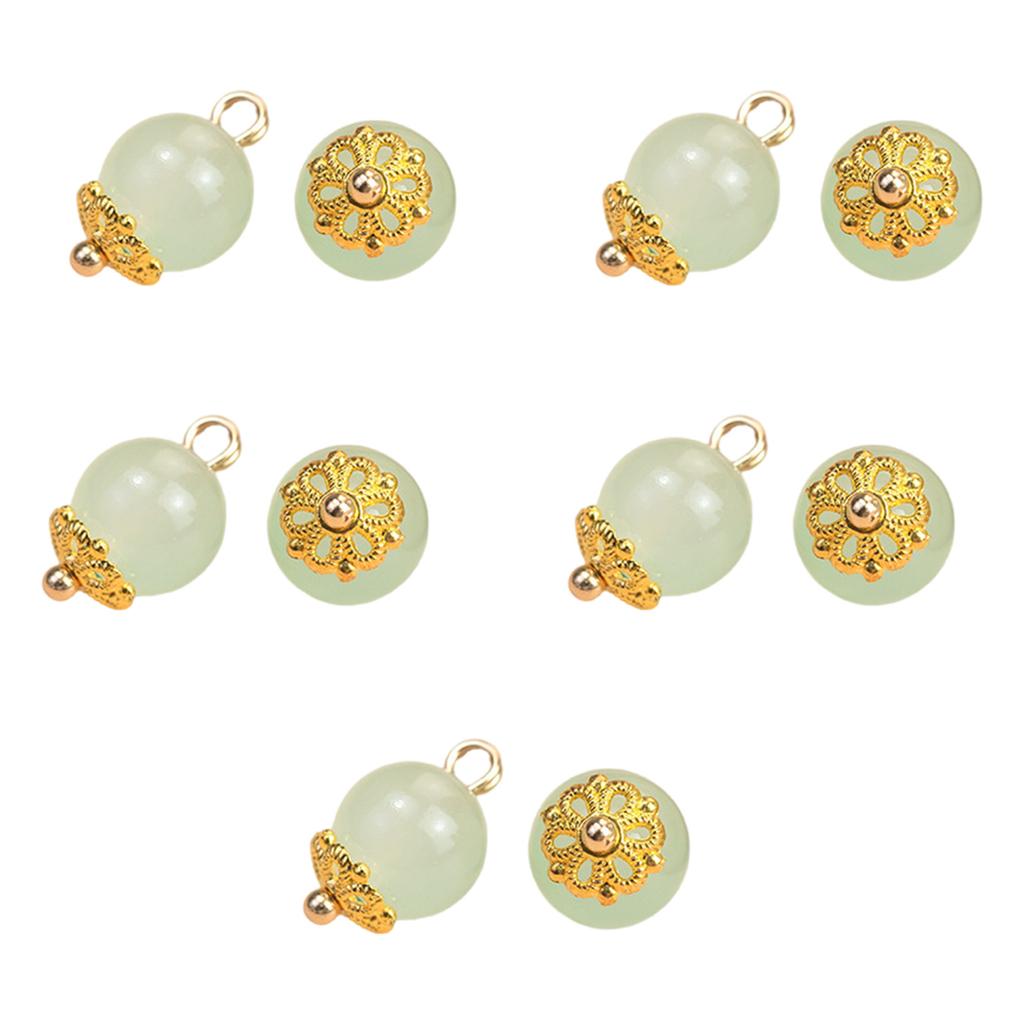 Chinese Traditional Button Sewing Crafted Buttons Sew On for Handcraft Cheongsam Embellishment Multicolored