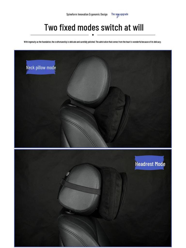 Purple Wind Chime Headrest & Lumbar Support Pillow for BMW 5 Series 530Le Zotye T300/T600